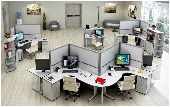 Качественная современная офисная мебель повышает производительность труда.